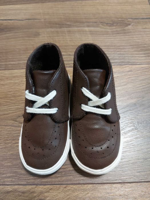Ghete copii ,piele sintetica ,nr.23 ,maro