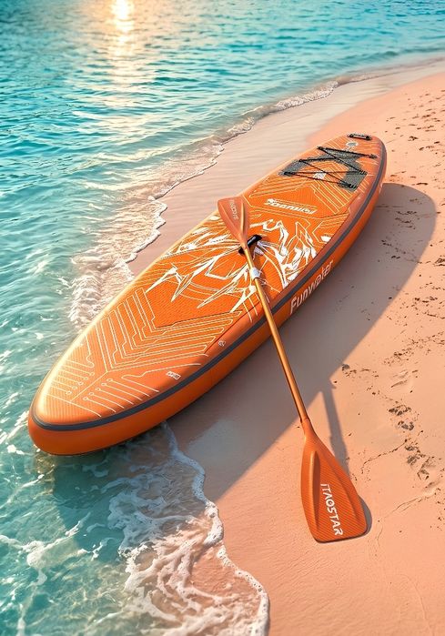 SUP-доска (сапборд) Funwater + двухстороннее весло