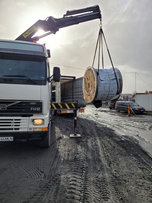 Inchiriez camion cu macara