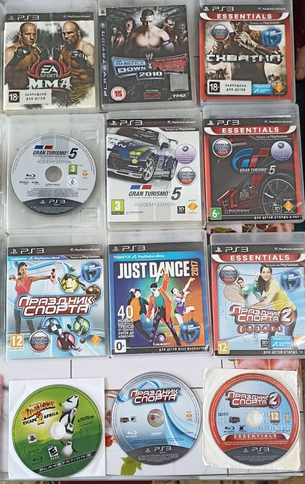Продам игры на ps3