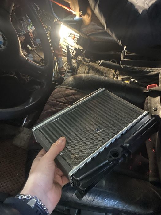 Радиатор печки бмв е34