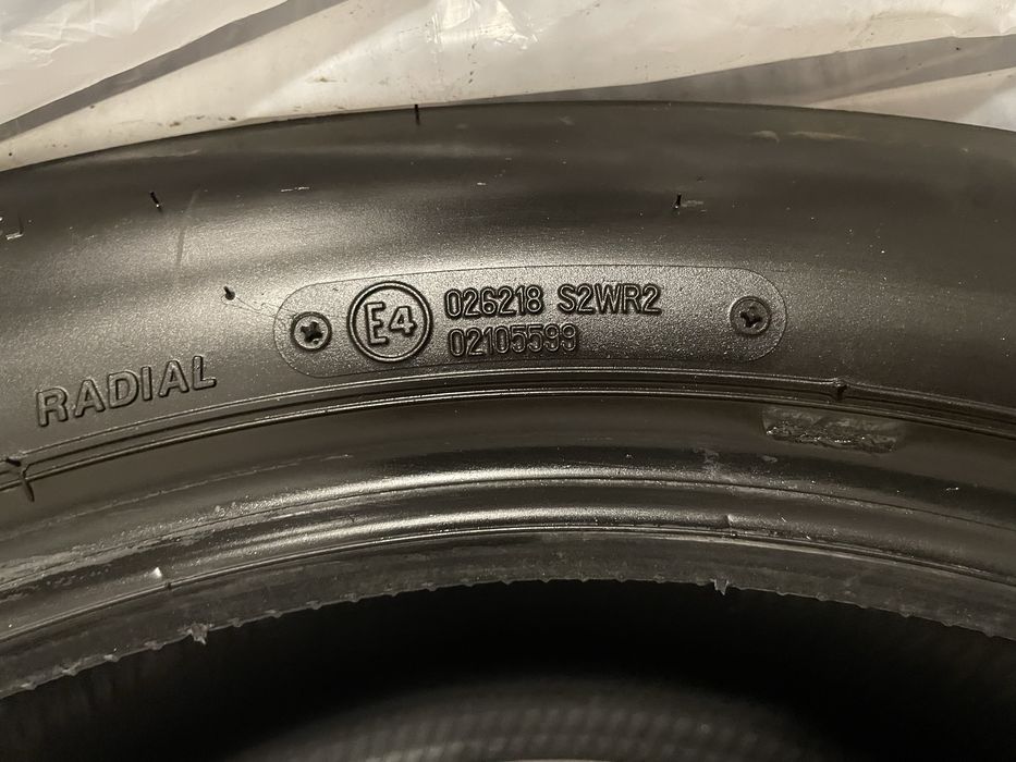 Vand set 4 anvelope vara, rulate, Bridgestone, dot 37 2024, 215/55/R18