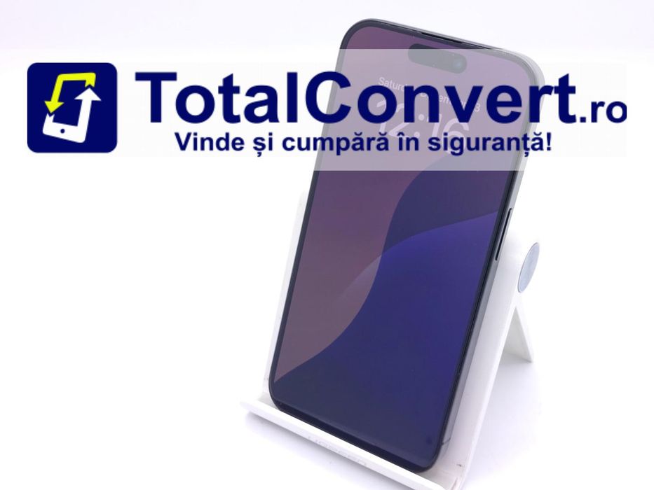 Apple iPhone 15 Pro 512GB Black Titanium, Garantie 24 luni | #D89379