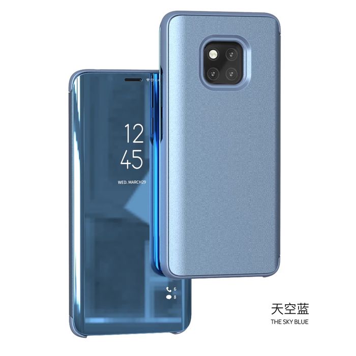 Husa Flip Stand Mirror compatibil Huawei Mate 20 Pro