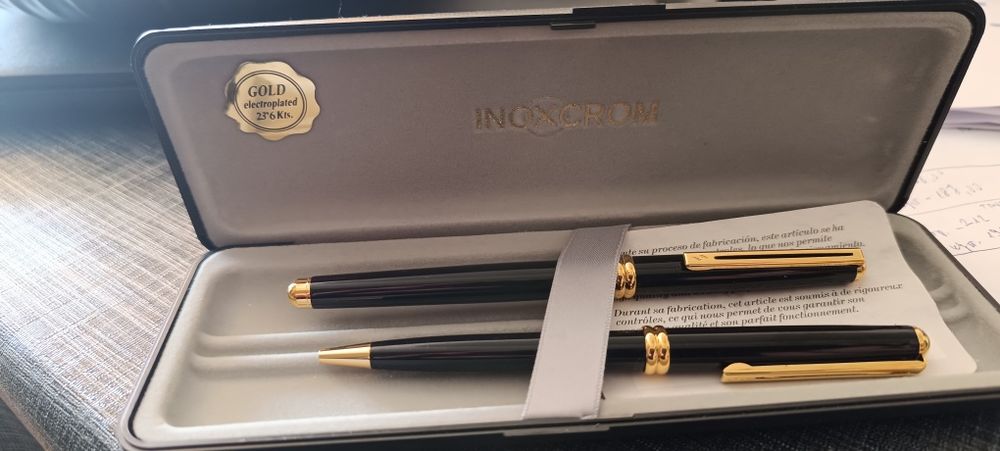 Луксозен комплект писалка и химикалка