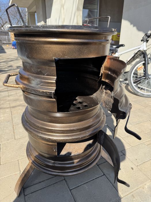 Soba din jante de masina