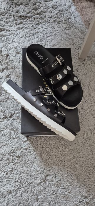 Papuci slapi de piele Liu Jo 39