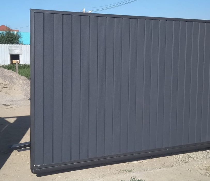 Откатные ворота под ключ