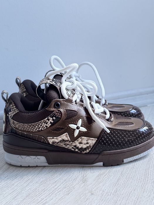 Louis Vuitton Skate LV Maro Mocha Adidasi