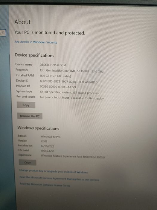 Lenovo LOQ15IRH8 Amanet BKG