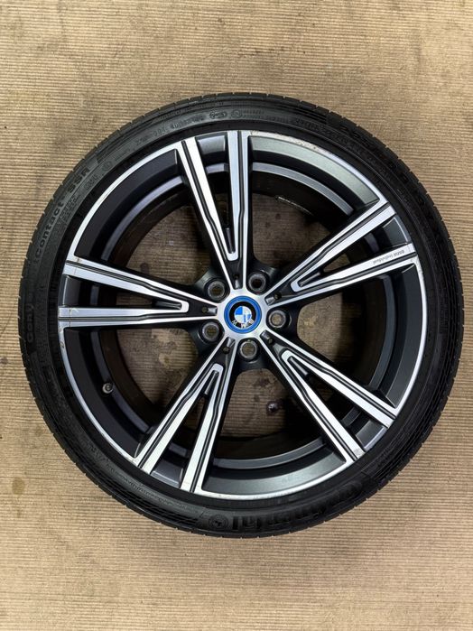 Jante ORIGINALE BMW Seria 3, 4 (G20, G22) R19 M793i Anvelope vata Continental