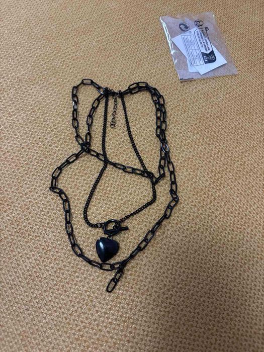 Мobdark,Колие Triple Chain Necklace