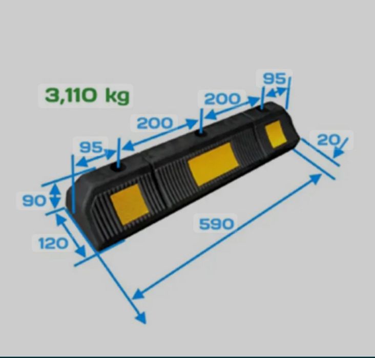 Колесоотбойник,анти паркинг