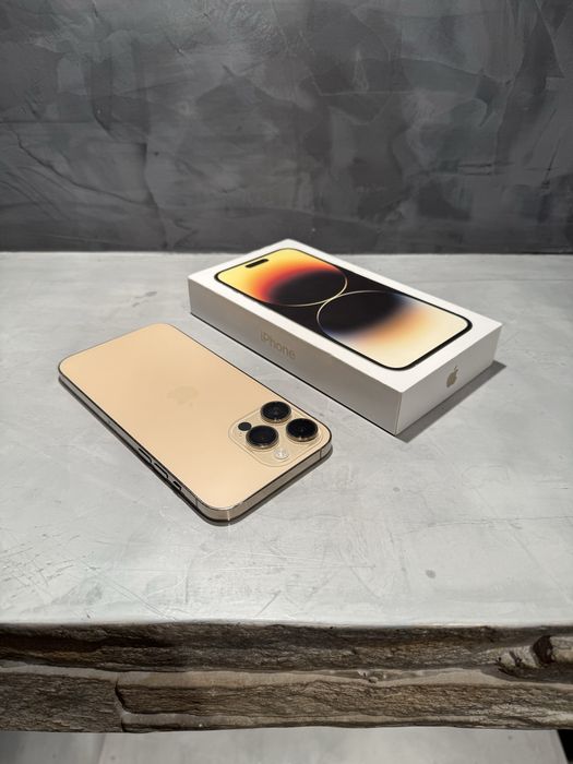 КАТО ЧИСТО НОВ Iphone 14 Pro Max 256 GB Gold