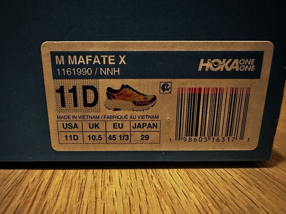Hoka Mafate X Neon Citrus/Neon Rose/ Хока Мафате Х