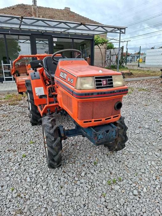 Японски трактор KUBOTA B1-15 15 к.с. 4WD с фреза - ДЖЕЙ ТРЕЙДИНГ