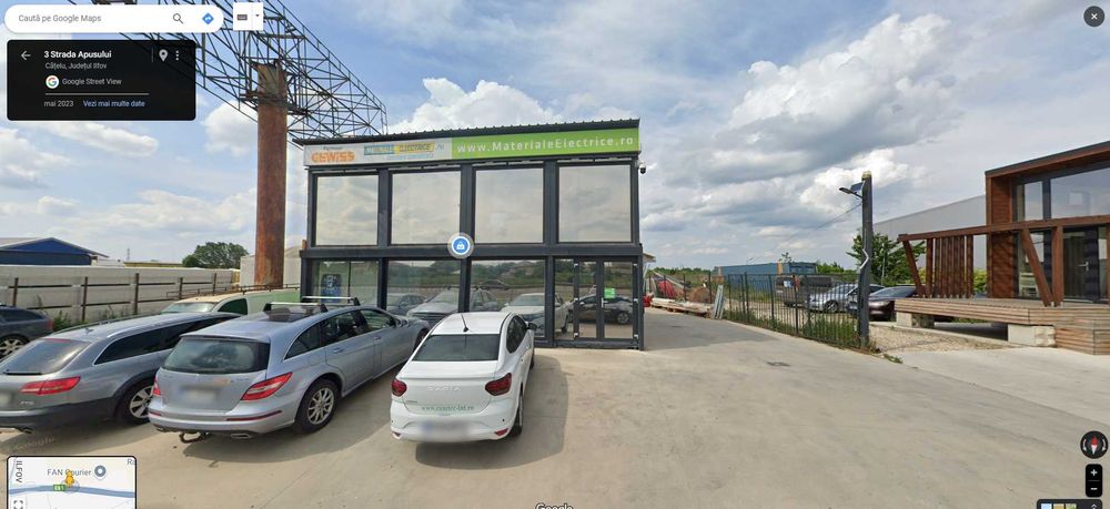 Teren 1.149 mp cu Cladire de Birouri P+1, Poziție Strategică în Catelu