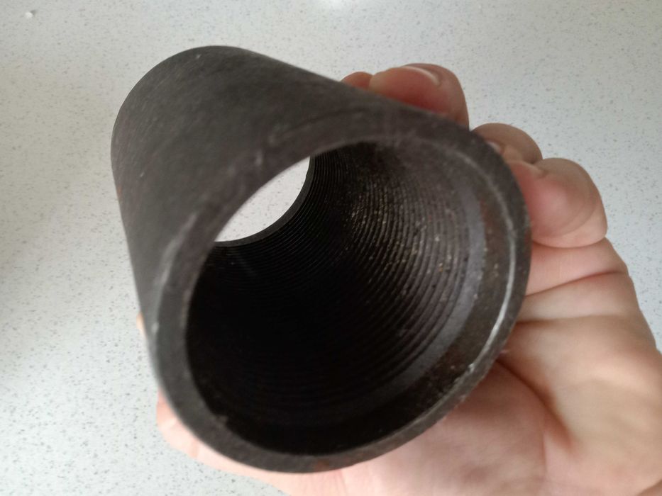 Prelungitor teava de 2 toli, 60 mm, fier, niplu filet interior-inter