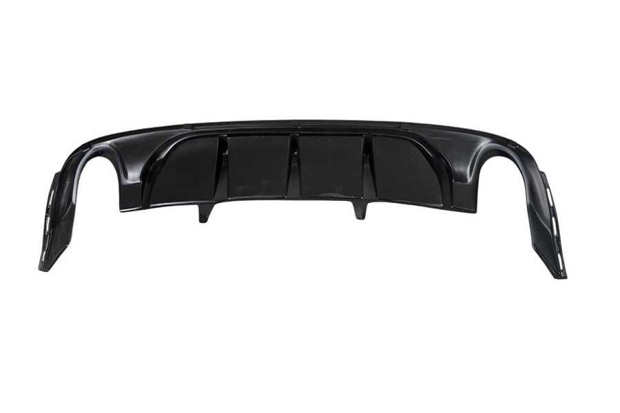 Difuzor bara spate (fusta) model R line Volkswagen Passat CC 2008-2012 plastic ABS culoare negru mat