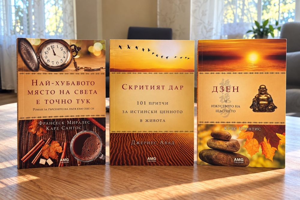 3 НОВИ книги за щастие и себепознание – Дзен, Скритият дар + още 1