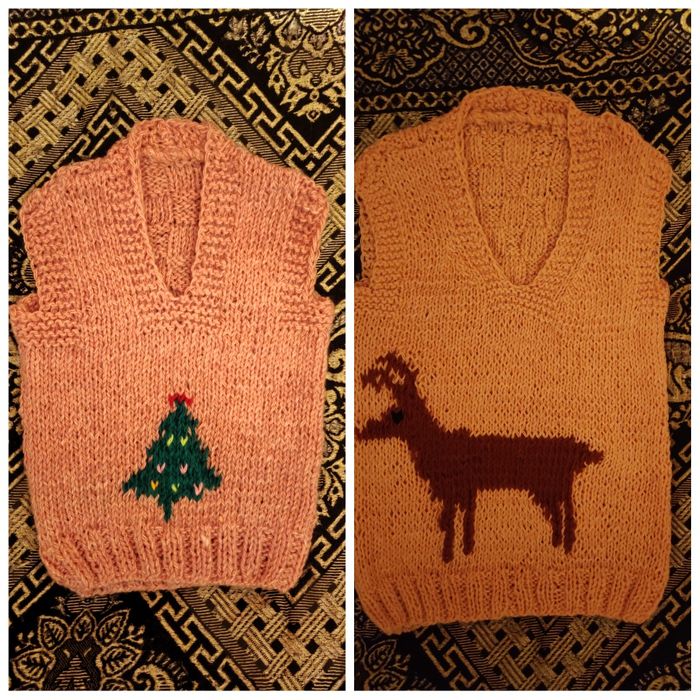 Шерстяные безрукавки, носки, пинетки