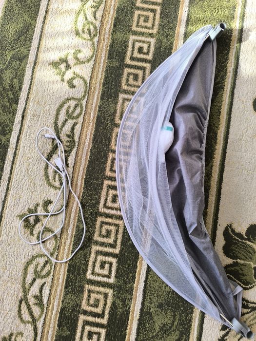 Детский шезлон-электро качалка для малышей