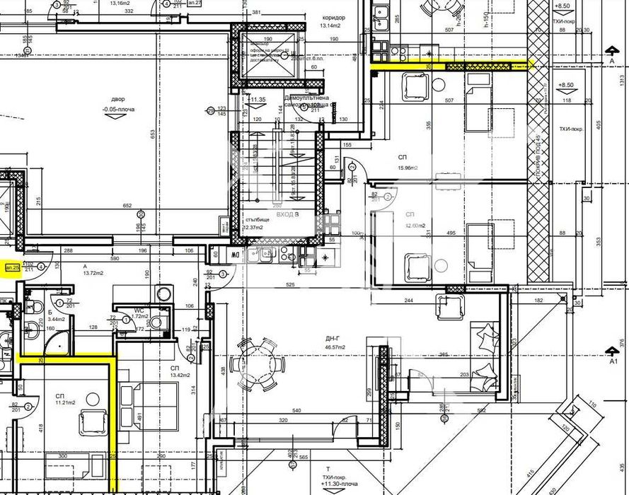 Многостаен апартамент в Центъра -894-26160
