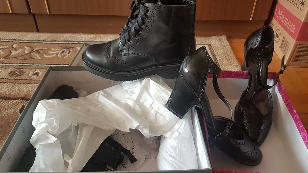 Отдам все зa 20 тыс 36р обувь 1+1 весна кожа натуральн