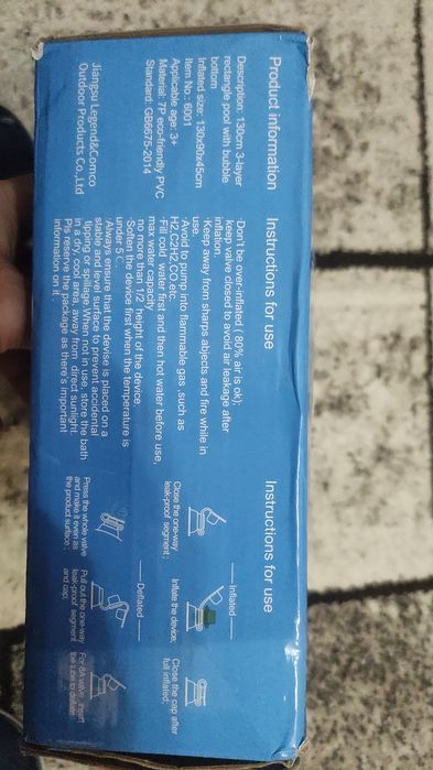 Piscina gonflabila noua