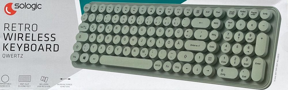 Sologic Retro Безжична клавиатува