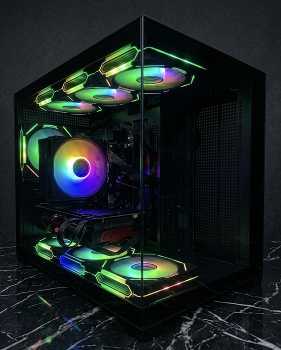 Игровой ПК для CS 2 Dota 2 PUBG на высоких RX 580 + XEON 2676v4