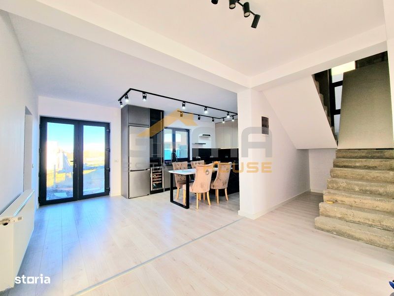 Casa P+M moderna cu 3 camere, cartier nou, Zimandu Nou