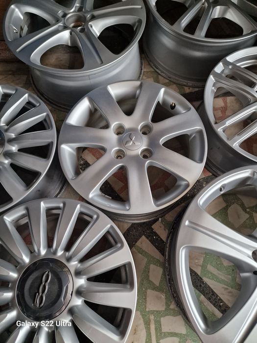 FIAT 500 Original 16 цола 5 болта  алуминиеви джанти Замъка Ямбол