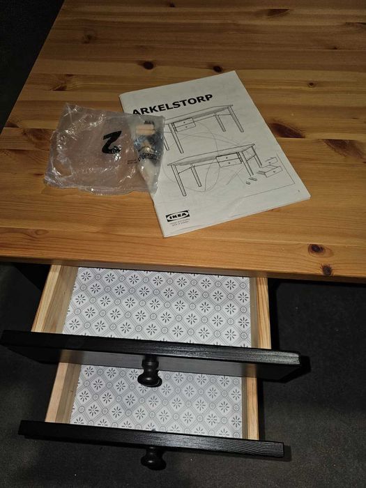 Vand birou lemn masiv IKEA ARKELSTORP 150x60