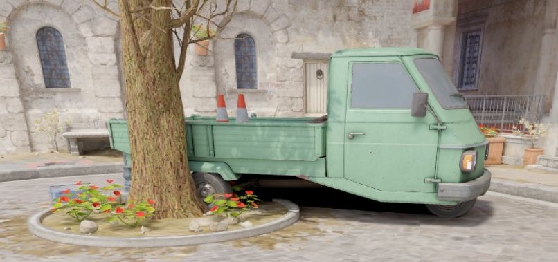 Продава се: Ретро 3-колесен лекотоварен камион (тип Piaggio Ape)