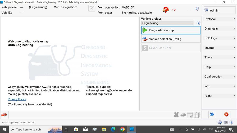 ODIS Service Engineering Flashdata 2025 - VAS 6154 VW Audi Skoda Seat