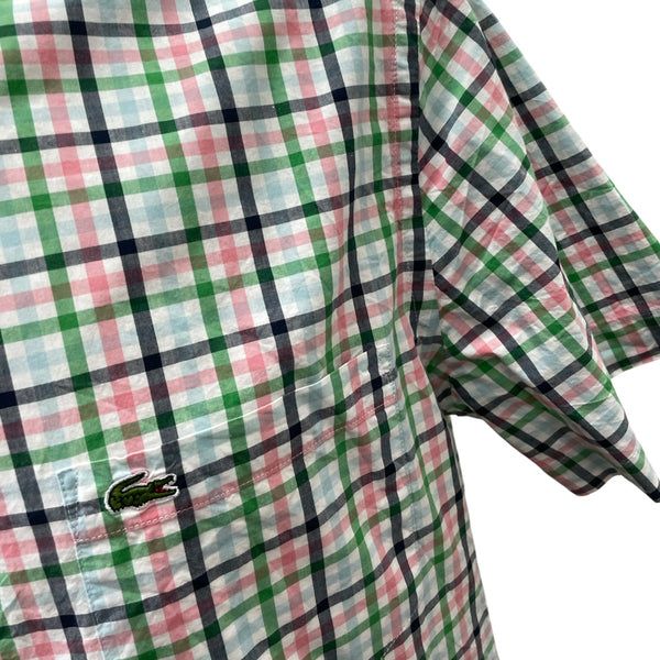 Мъжка карирана риза LACOSTE | XL