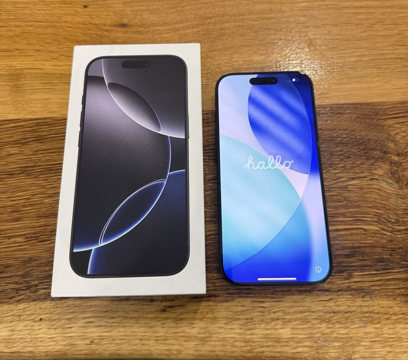 Iphone 16 Pro Black Titanium 128GB