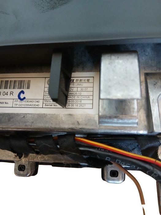 Display/ navigatie BMW X5 III F15, F85 2012 - 2018 BM9347878 04 R