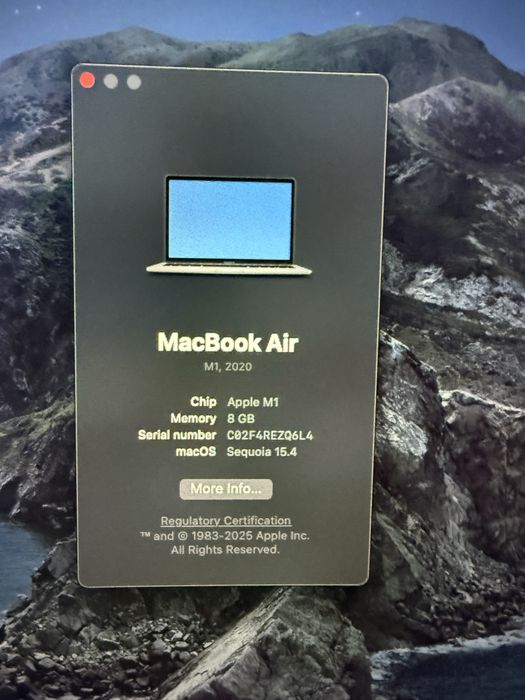 Продавам macbook air m1