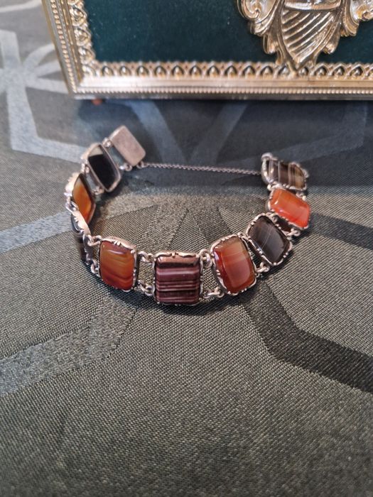 Уникална антикварна сребърна гривна