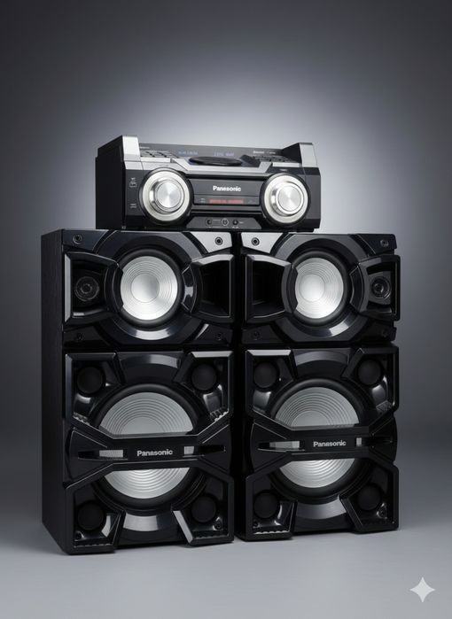 Panasonic SC-MAX4000 – 2400W RMS | Bas care se simte, nu doar se aude