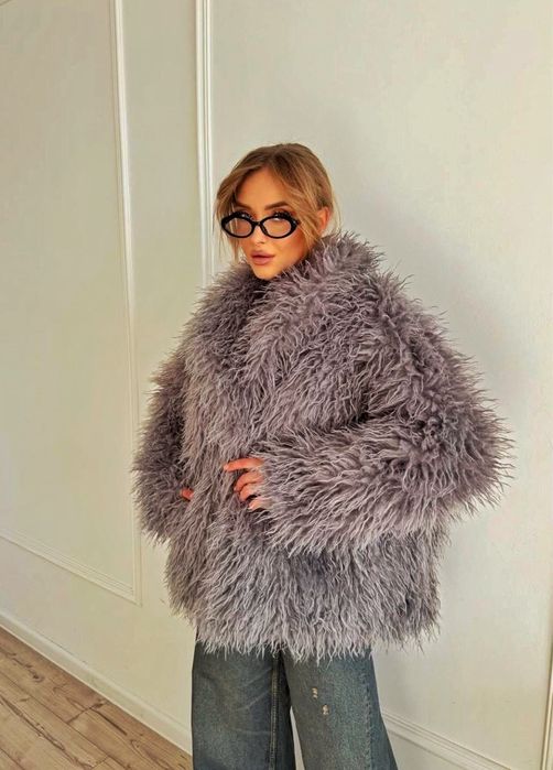 Европейский полушубок под мех Ламы