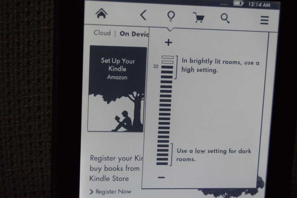 eBook reader Kindle 5th gen Paperwhite 1 wifi, touch, 2 gb, iluminat