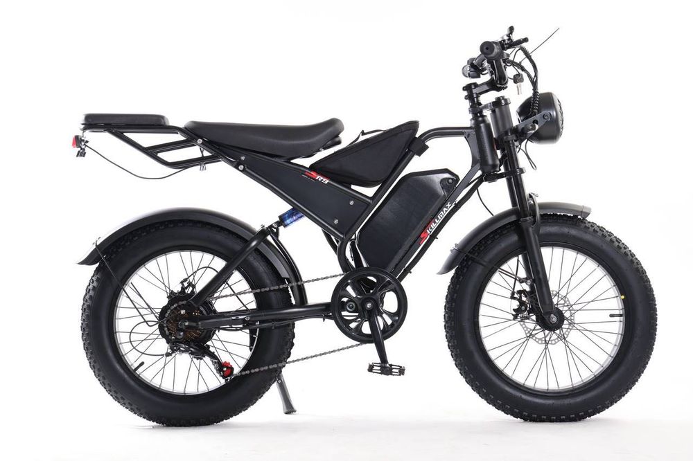 Гибридный электровелосипед Skillmax Fat Bike 48V 15Ah до 160 км