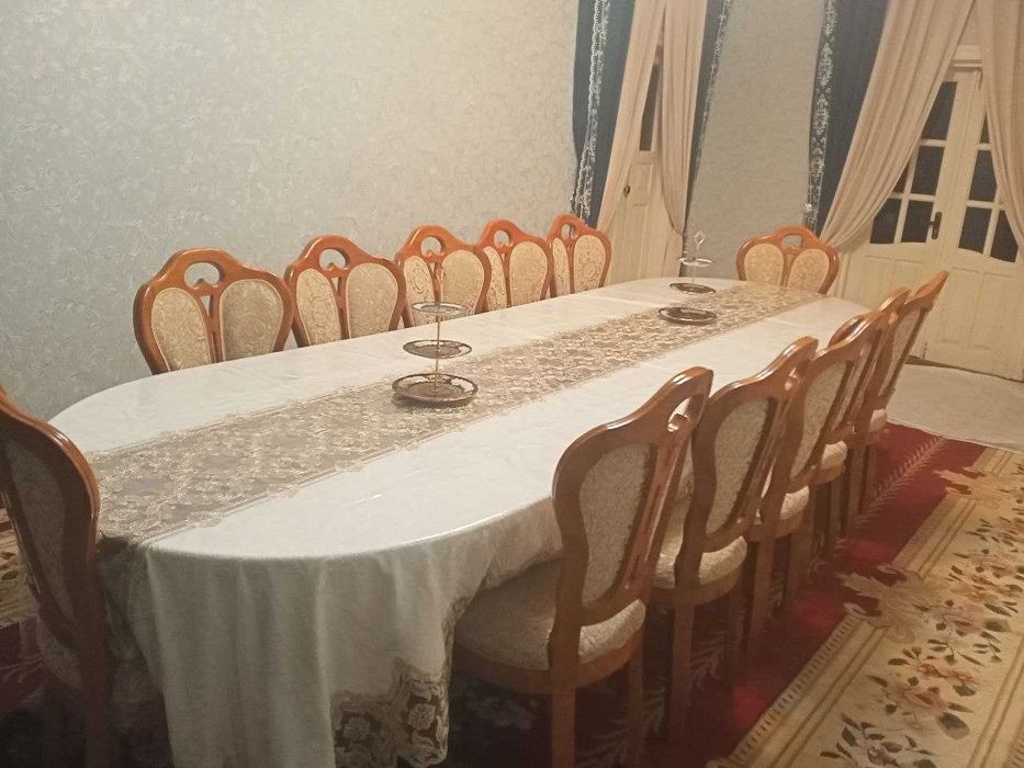 12 kishilik stol-stul