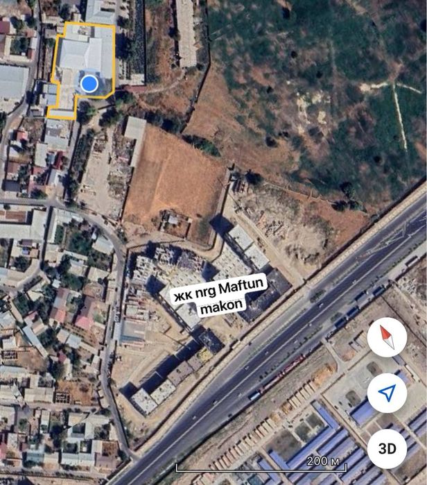 Продаётся участок земли Новый Узбекистан 61 сотка