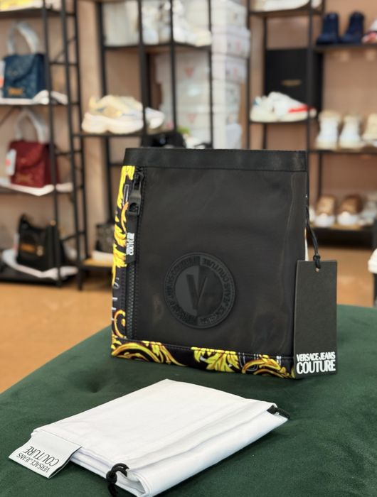 VERSACE JEANS COUTURE Messenger Bag – Оригинална дизайнерска чанта