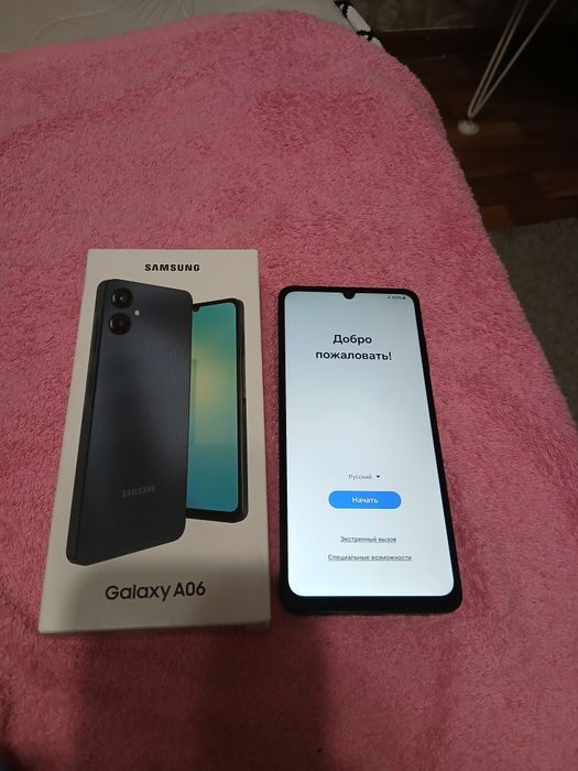 Продам новый телефон с гарантией.Galaxy A06
