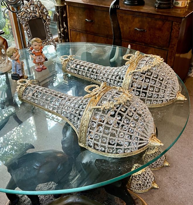 Pereche Aplice Ludovic *** vintage / antic / vechi / retro ***